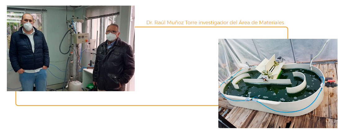  Visita realizada al Dr. Raúl Muñoz Torre investigador del Área de Materiales el día 06.11.2020